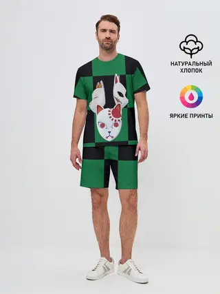 Мужской костюм с шортами / Падшие ученики, выживший лис