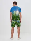 Мужской костюм с шортами / Подснежники