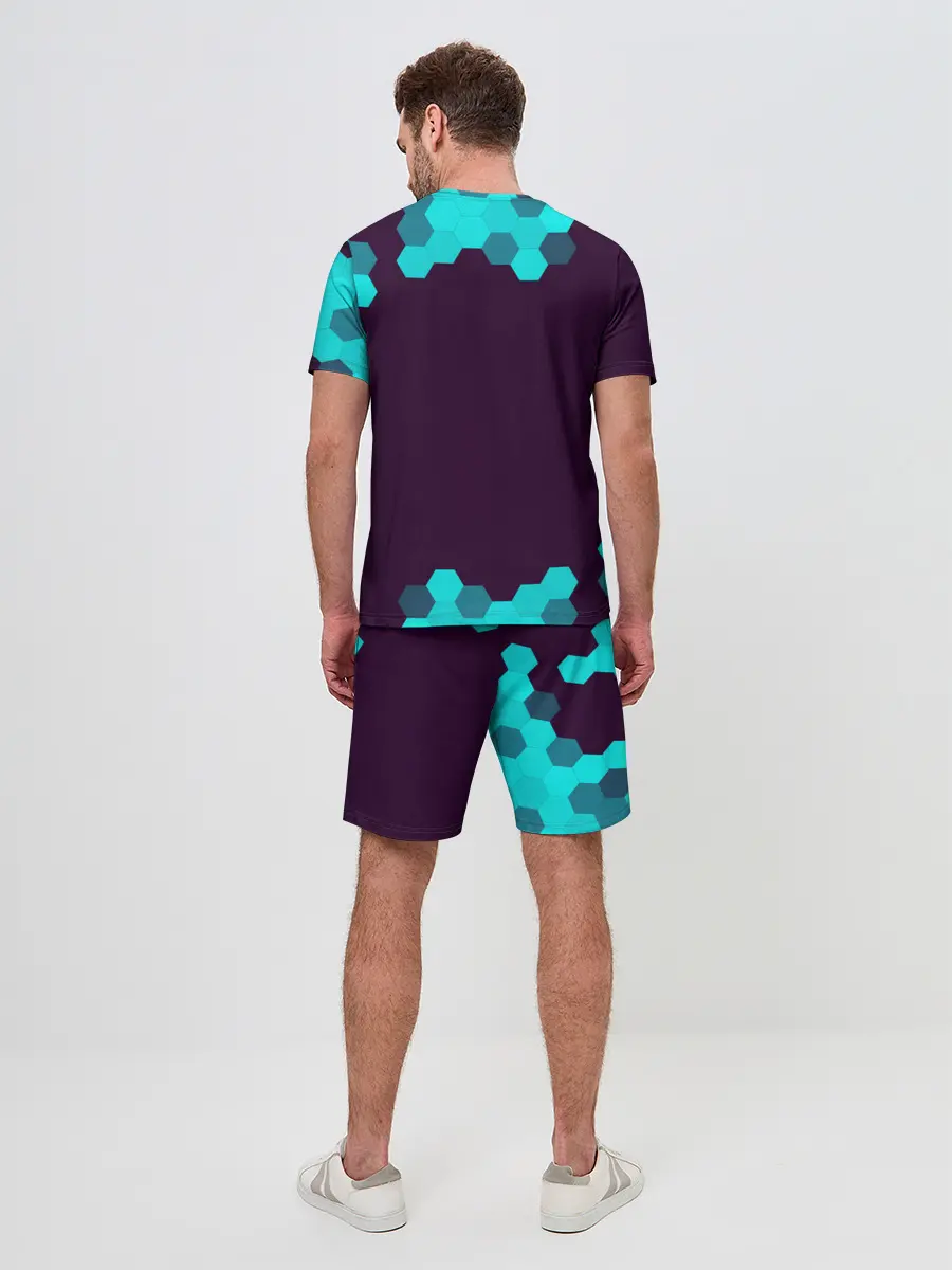 Мужской костюм с шортами / WARFRAME / ВАРФРЕЙМ