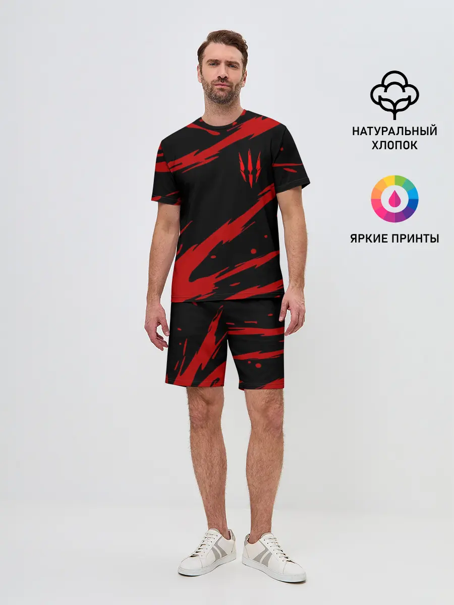 Мужской костюм с шортами / Ведьмак