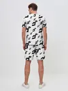 Мужской костюм с шортами / JOJO PATTERN BW