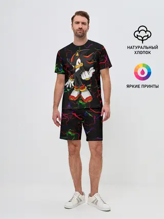 Мужской костюм с шортами / Соник | Sonic