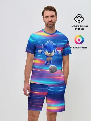Мужской костюм с шортами / Sonic | Speed