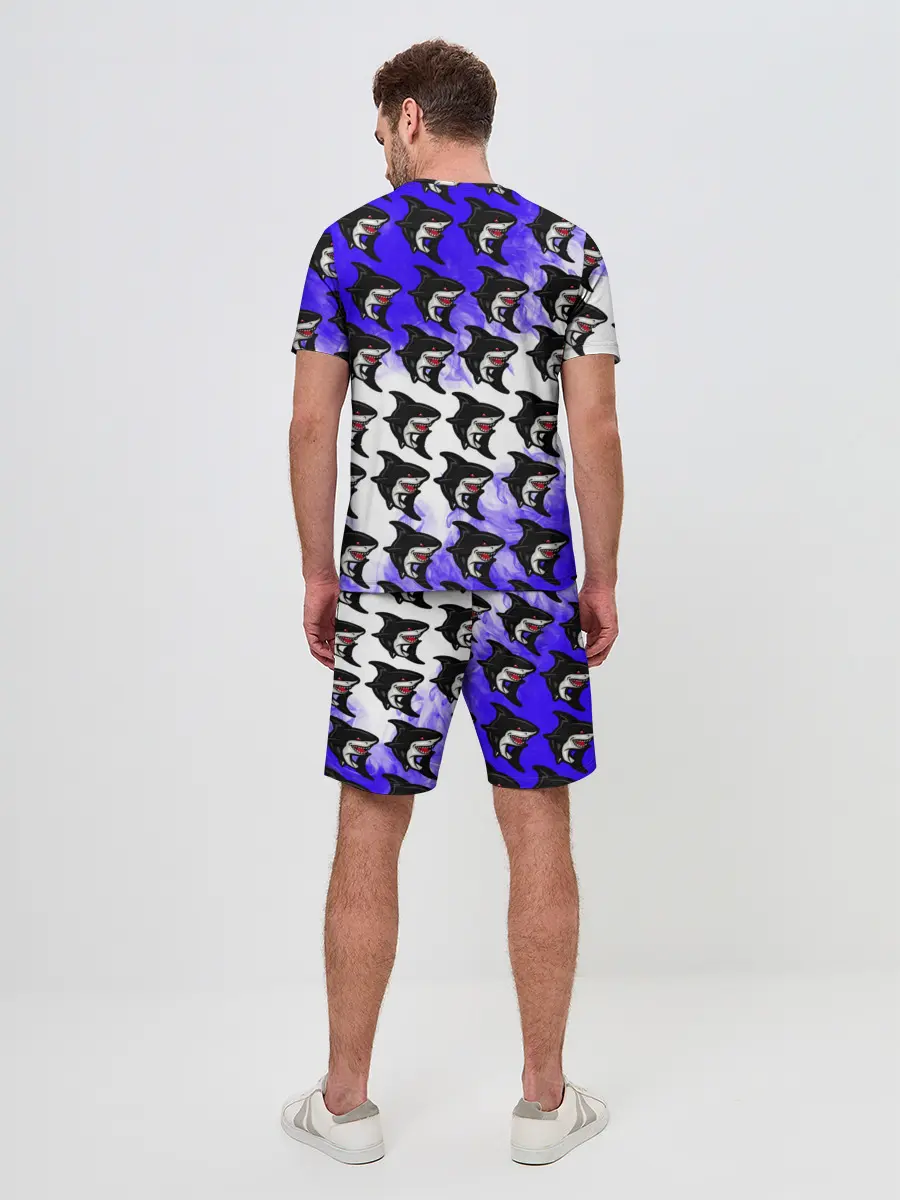 Мужской костюм с шортами / Акула
