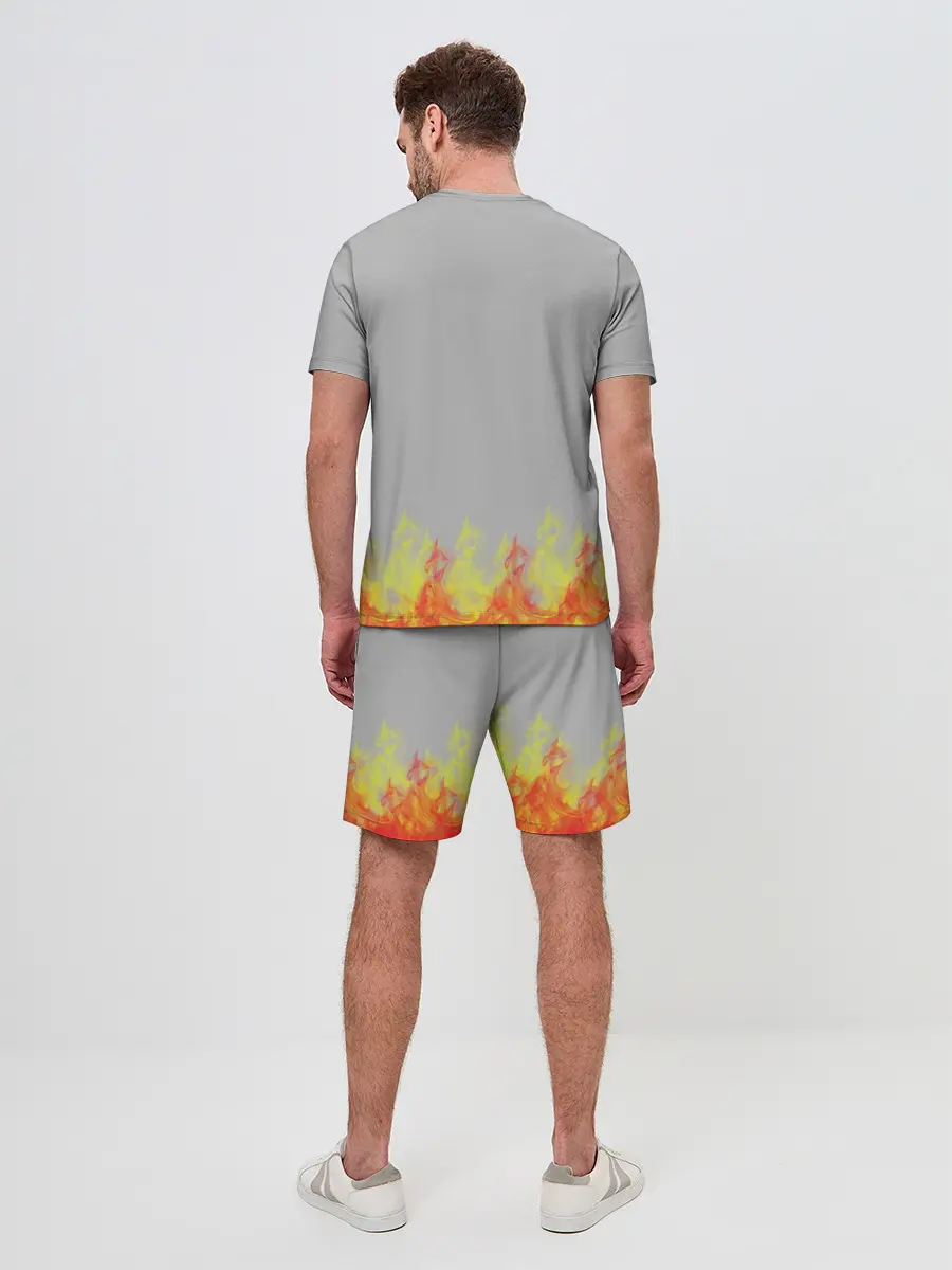 Мужской костюм с шортами / Пикачу