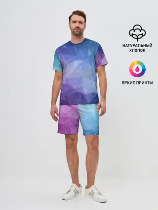 Мужской костюм с шортами / ПОЛИСКЕЙП