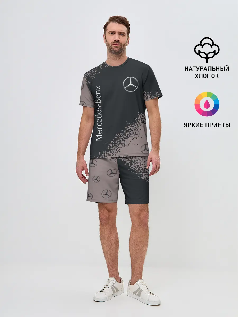 Мужской костюм с шортами / MERCEDES / МЕРСЕДЕС