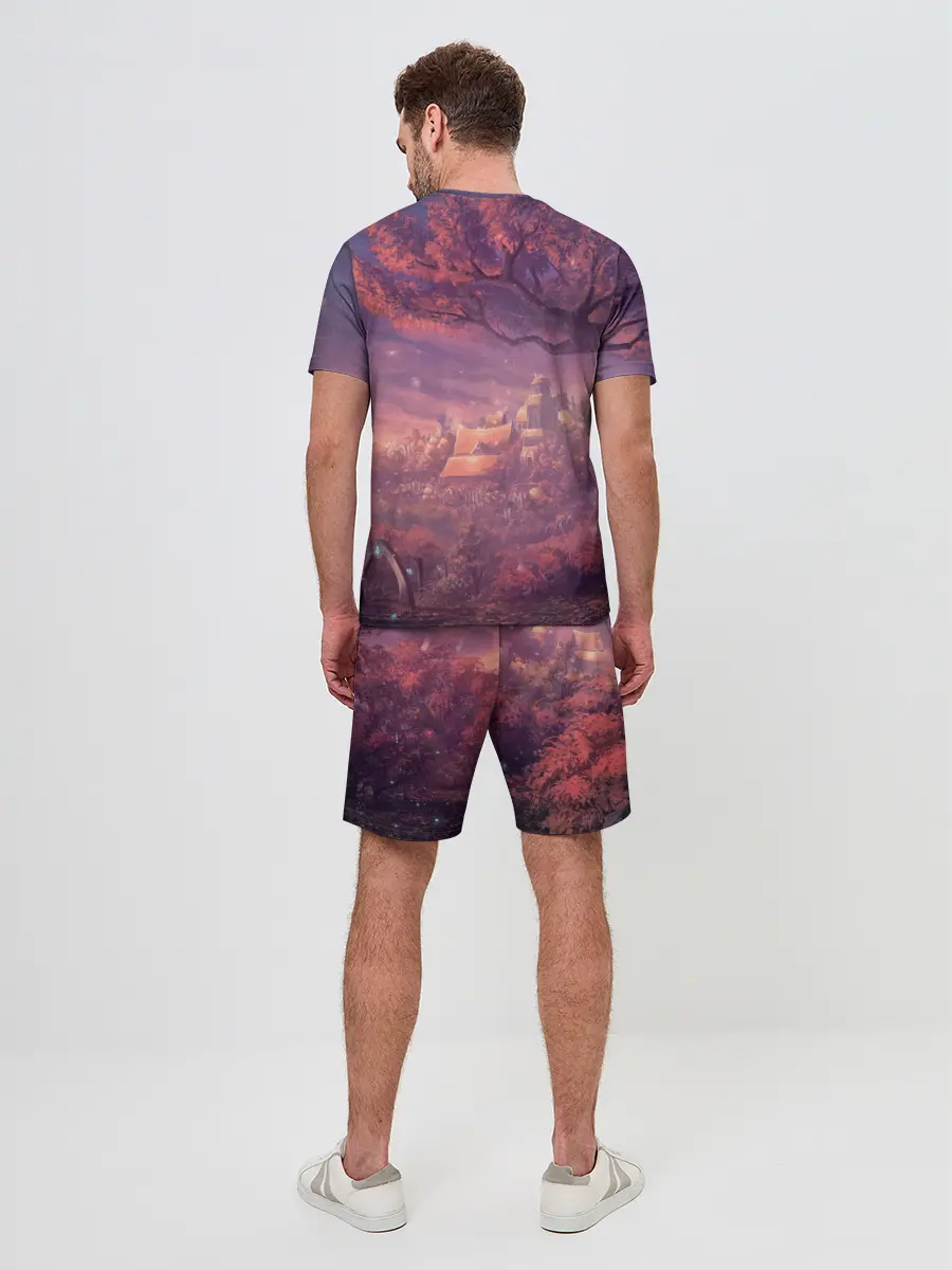 Мужской костюм с шортами / Fantasy Forest