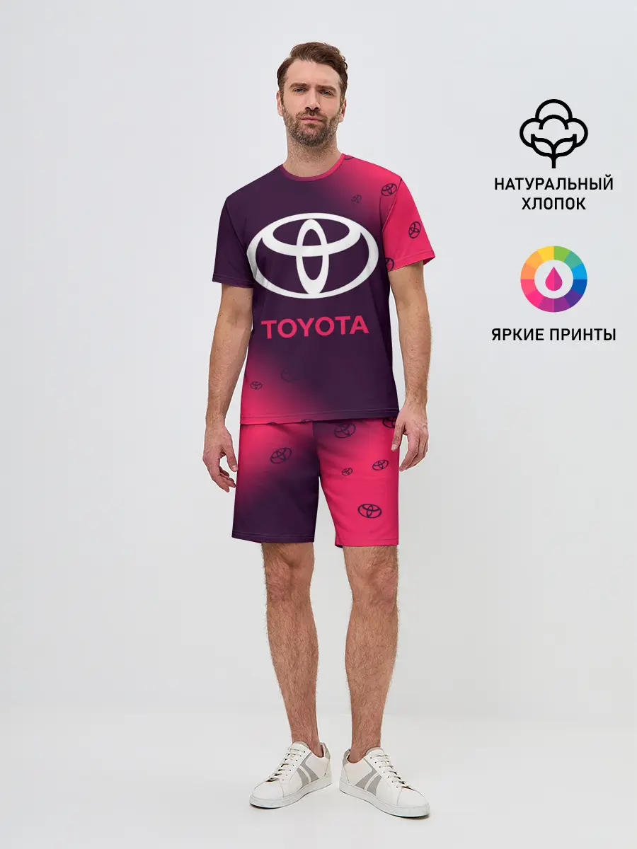 Мужской костюм с шортами / TOYOTA / ТОЙОТА