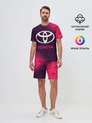 Мужской костюм с шортами / TOYOTA / ТОЙОТА