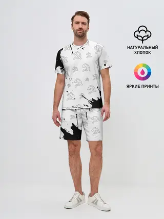 Мужской костюм с шортами / USSR / СССР