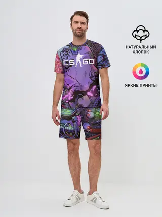 Мужской костюм с шортами / CS GO