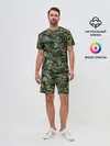 Мужской костюм с шортами / Камуфляж