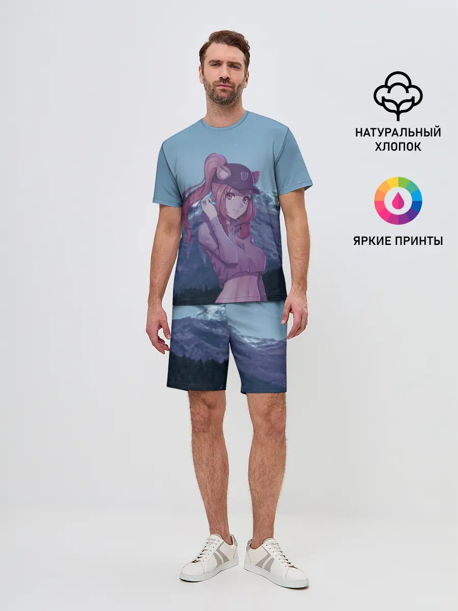 Мужской костюм с шортами / Рафталия