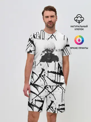 Мужской костюм с шортами / Токийский гуль