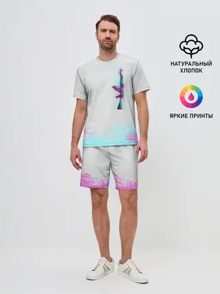 Мужской костюм с шортами / Countre Strike weapon