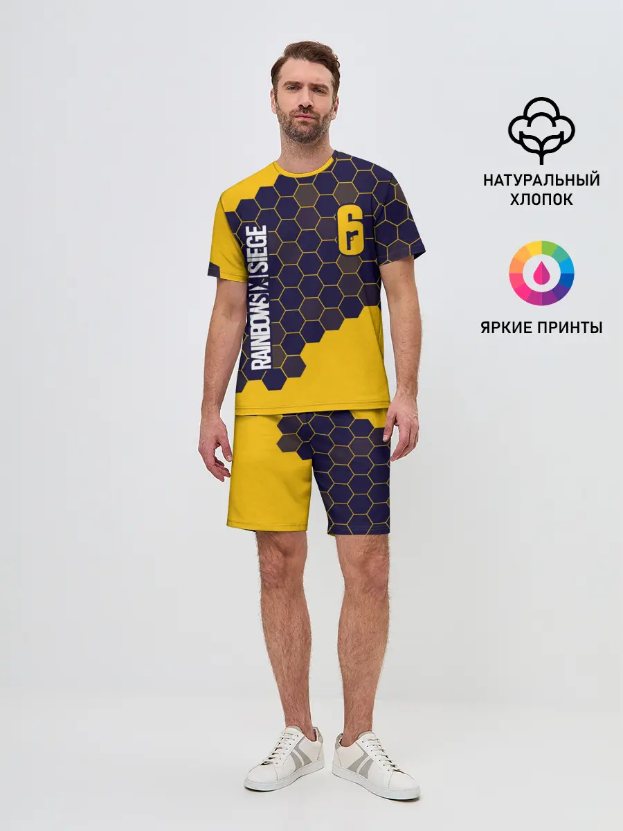 Мужской костюм с шортами / RAINBOW SIX SIEGE / РАДУГА 6