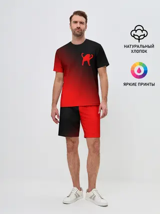 Мужской костюм с шортами / ЪУЪ СЪУКА