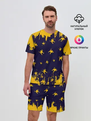 Мужской костюм с шортами / ЪУЪ СЪУКА