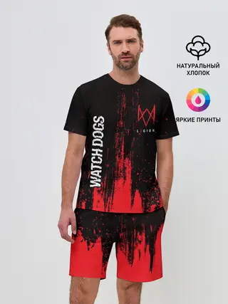 Мужской костюм с шортами / WATCH DOGS LEGION / ВОТЧ ДОГС