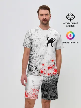 Мужской костюм с шортами / ЪУЪ СЪУКА