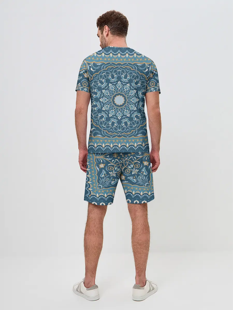 Мужской костюм с шортами / Кружево