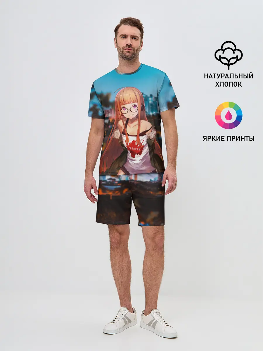 Мужской костюм с шортами / Футаба Сакура