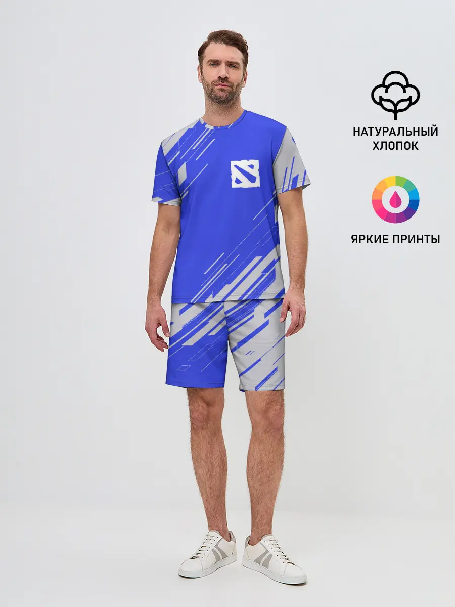 Мужской костюм с шортами / bluestyle