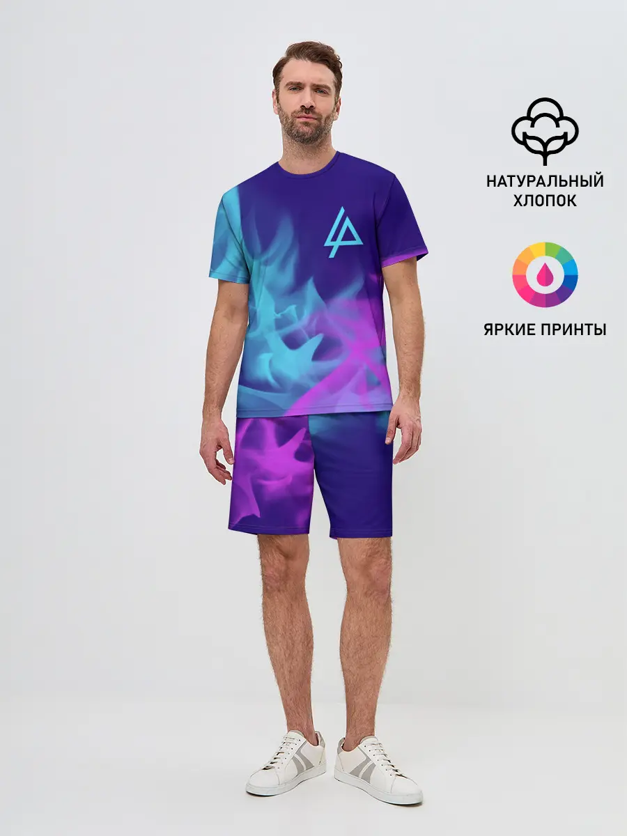 Мужской костюм с шортами / LINKIN PARK / ЛИНКИН ПАРК