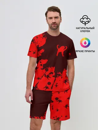 Мужской костюм с шортами / ЪУЪ СЪУКА