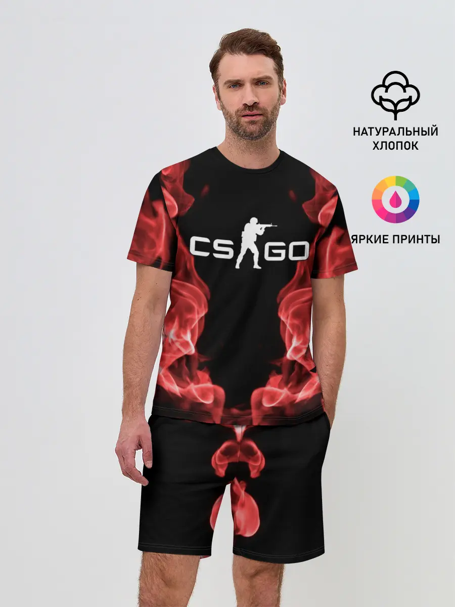 Мужской костюм с шортами / COUNTER STRIKE