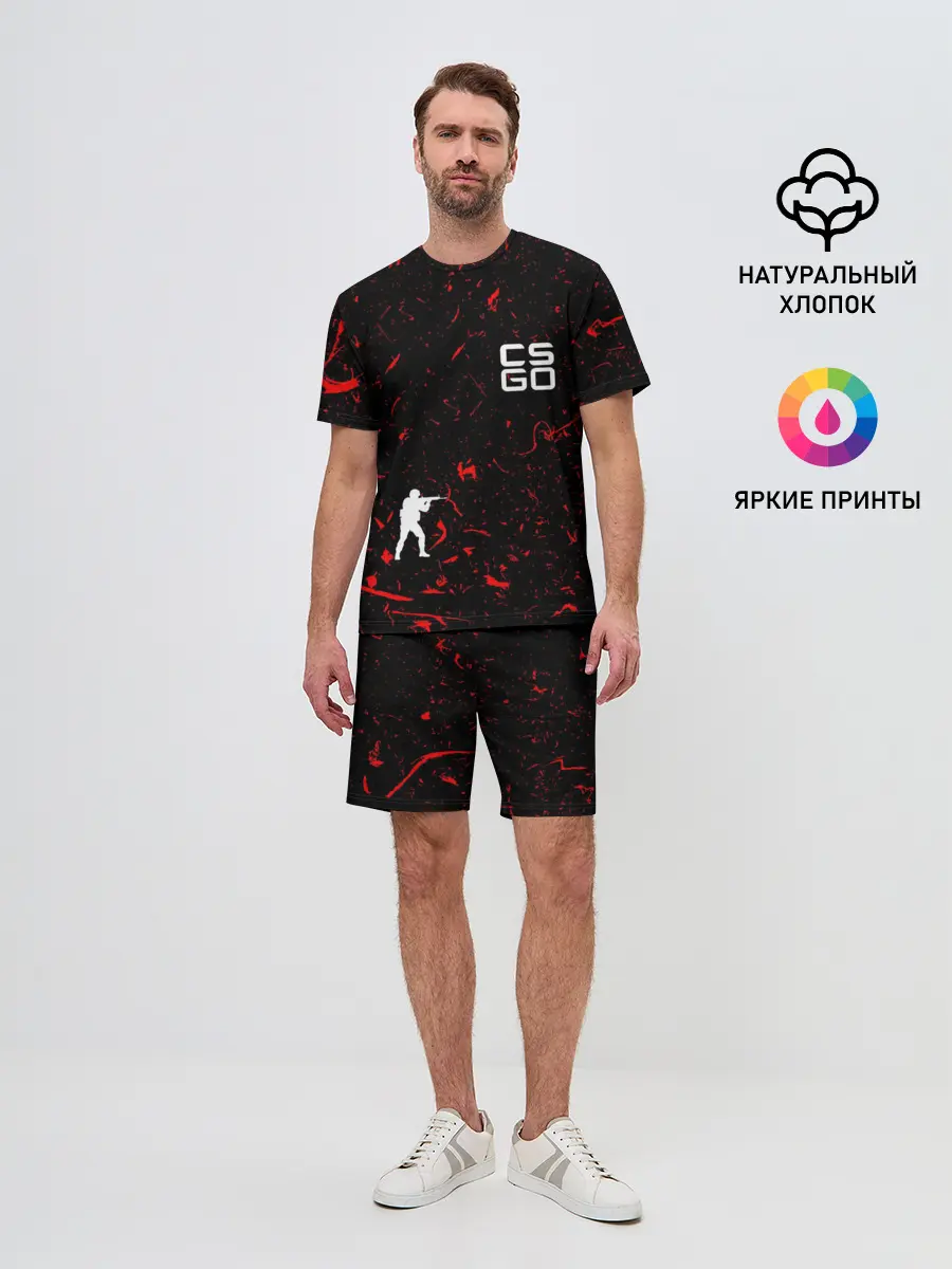 Мужской костюм с шортами / COUNTER STRIKE