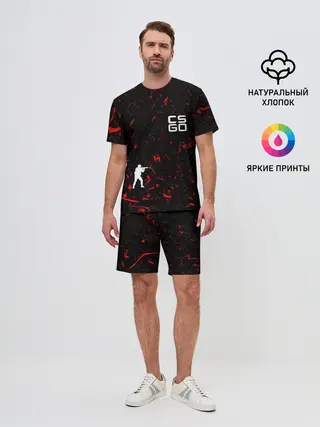 Мужской костюм с шортами / COUNTER STRIKE