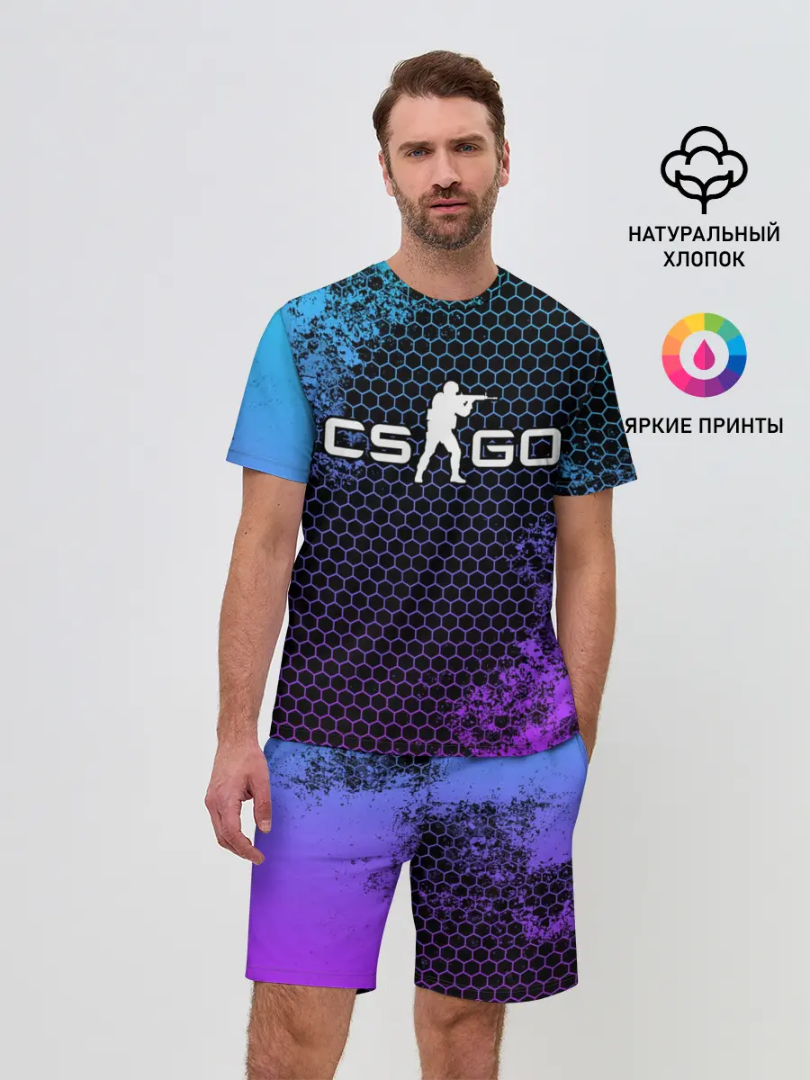 Мужской костюм с шортами / COUNTER STRIKE