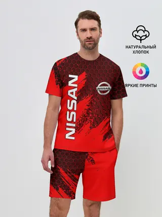 Мужской костюм с шортами / NISSAN