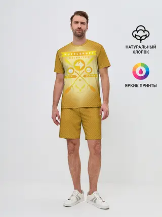 Мужской костюм с шортами / Hufflepuff Quidditch Team