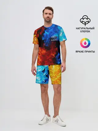 Мужской костюм с шортами / SUBARU