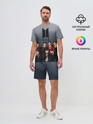 Мужской костюм с шортами / BTS Forest