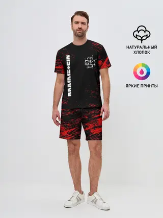 Мужской костюм с шортами / RAMMSTEIN