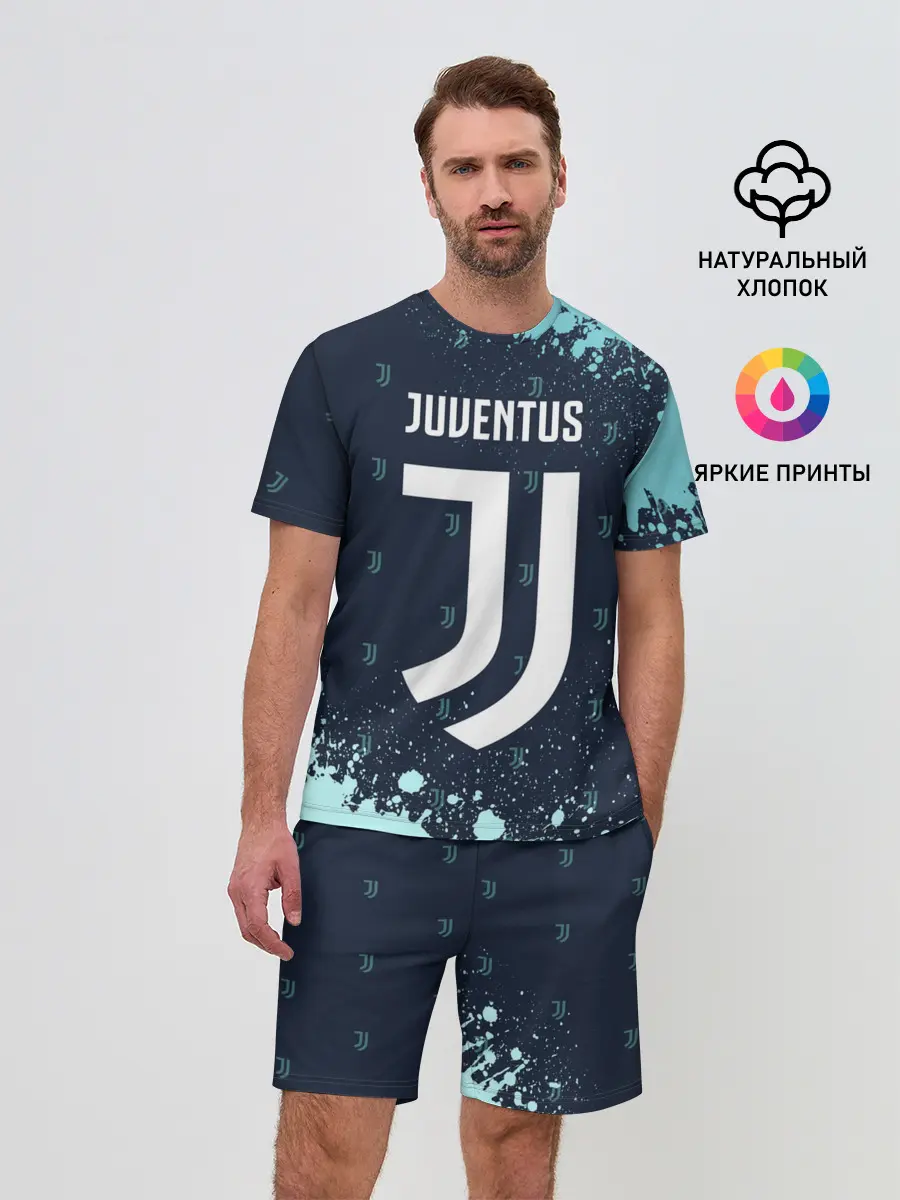 Мужской костюм с шортами / JUVENTUS / ЮВЕНТУС