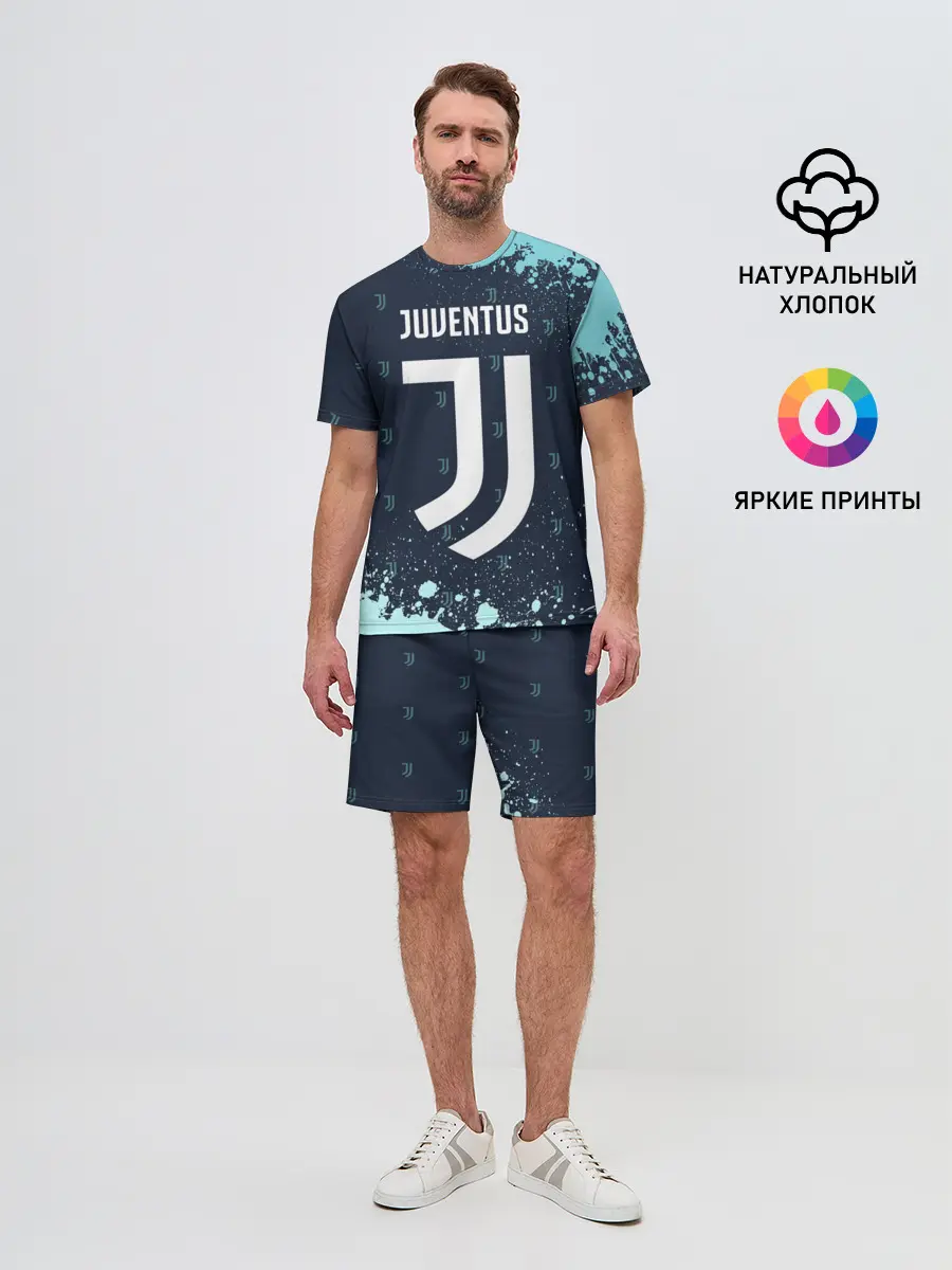 Мужской костюм с шортами / JUVENTUS / ЮВЕНТУС