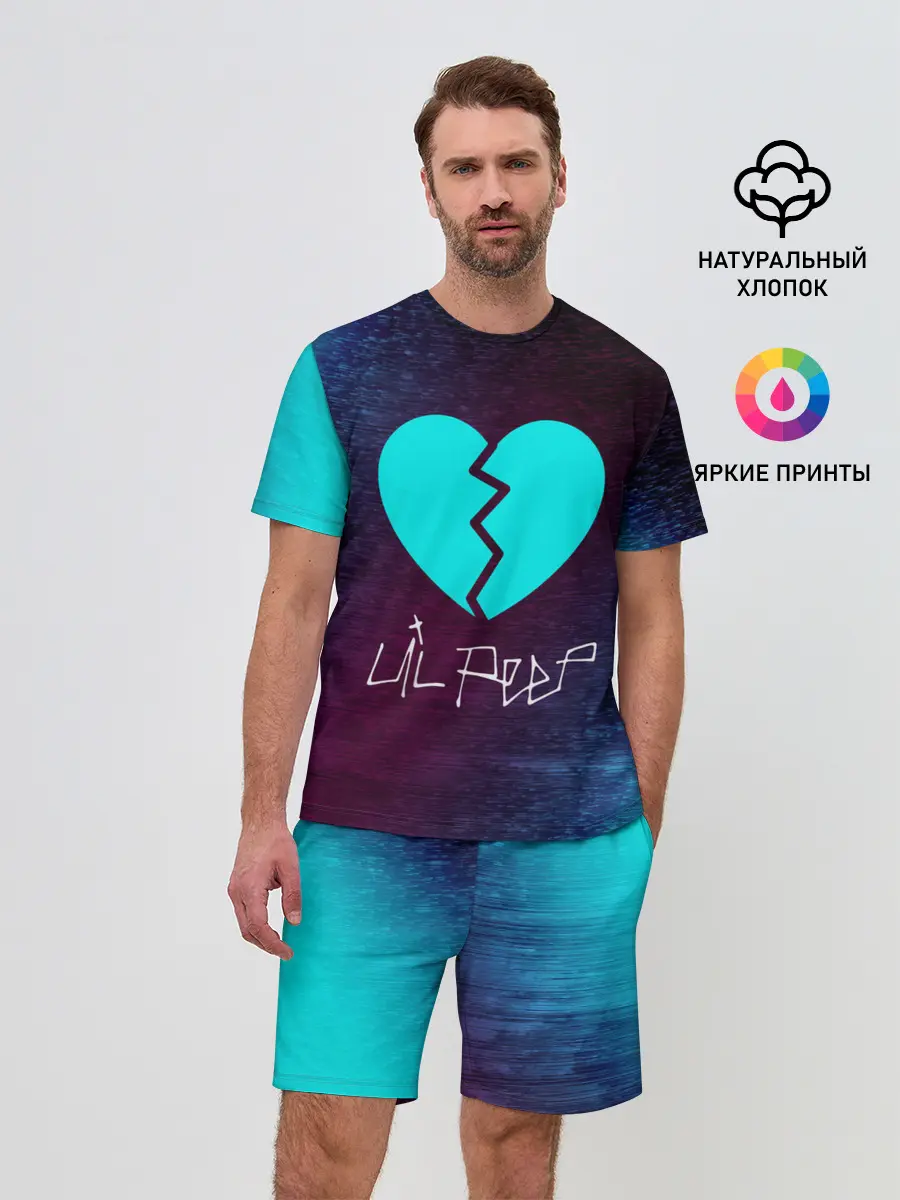 Мужской костюм с шортами / LIL PEEP / ЛИЛ ПИП