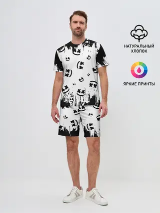 Мужской костюм с шортами / MARSHMELLO / МАРШМЕЛЛОУ
