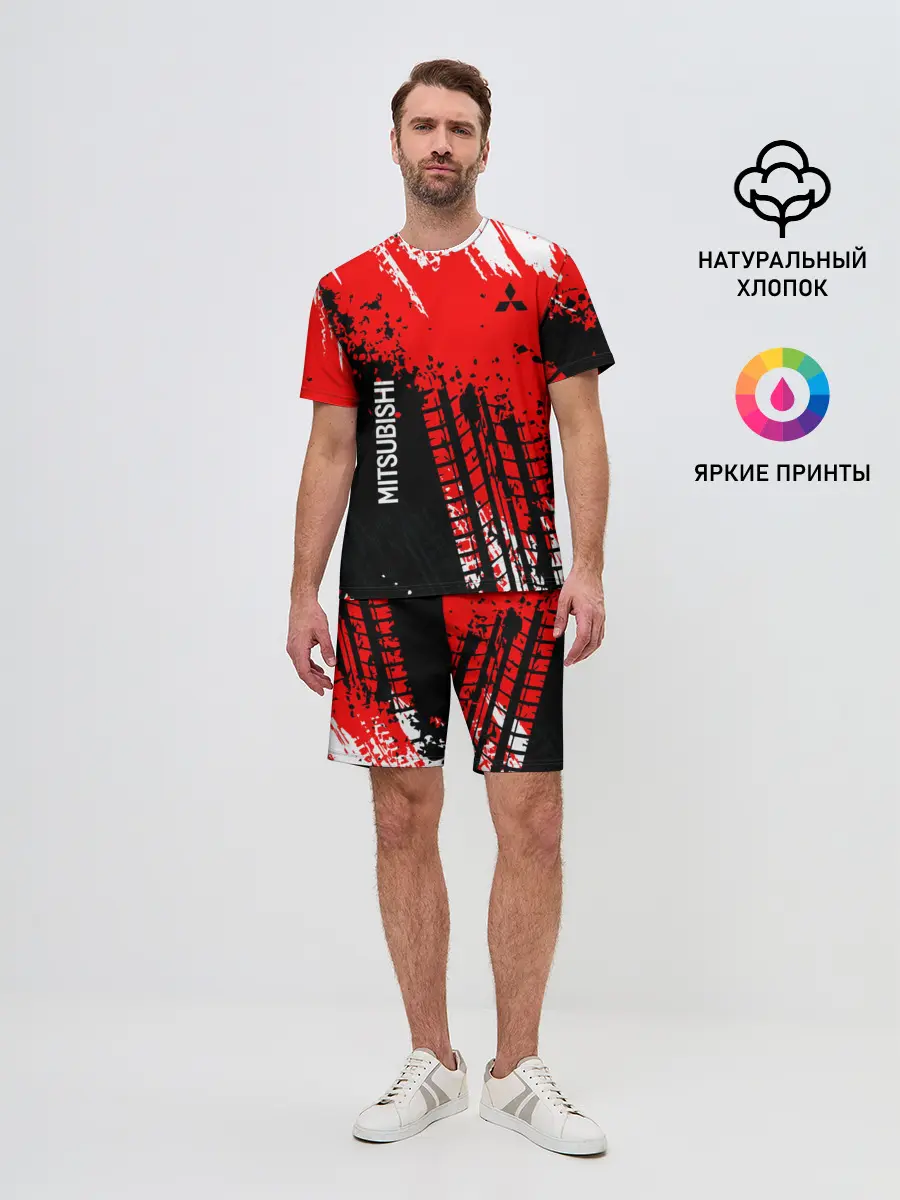 Мужской костюм с шортами / Mitsubishi