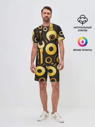 Мужской костюм с шортами / КЛЮЧ ГАЙКА