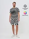 Мужской костюм с шортами / иллюзия