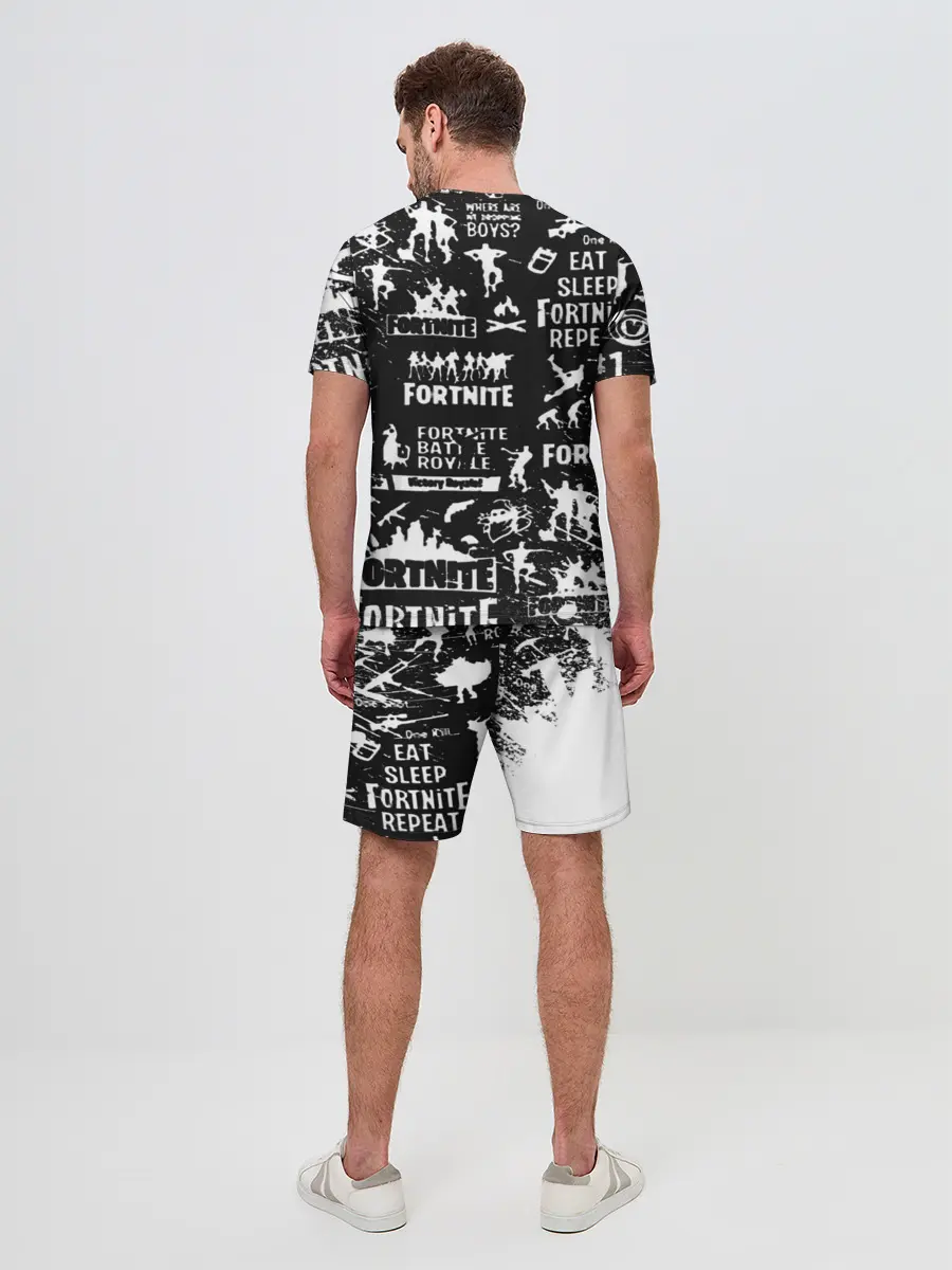 Мужской костюм с шортами / Fortnite.