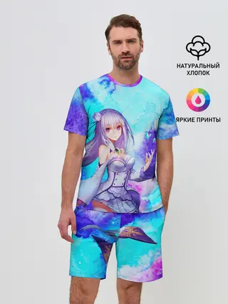 Мужской костюм с шортами / Re:Zero