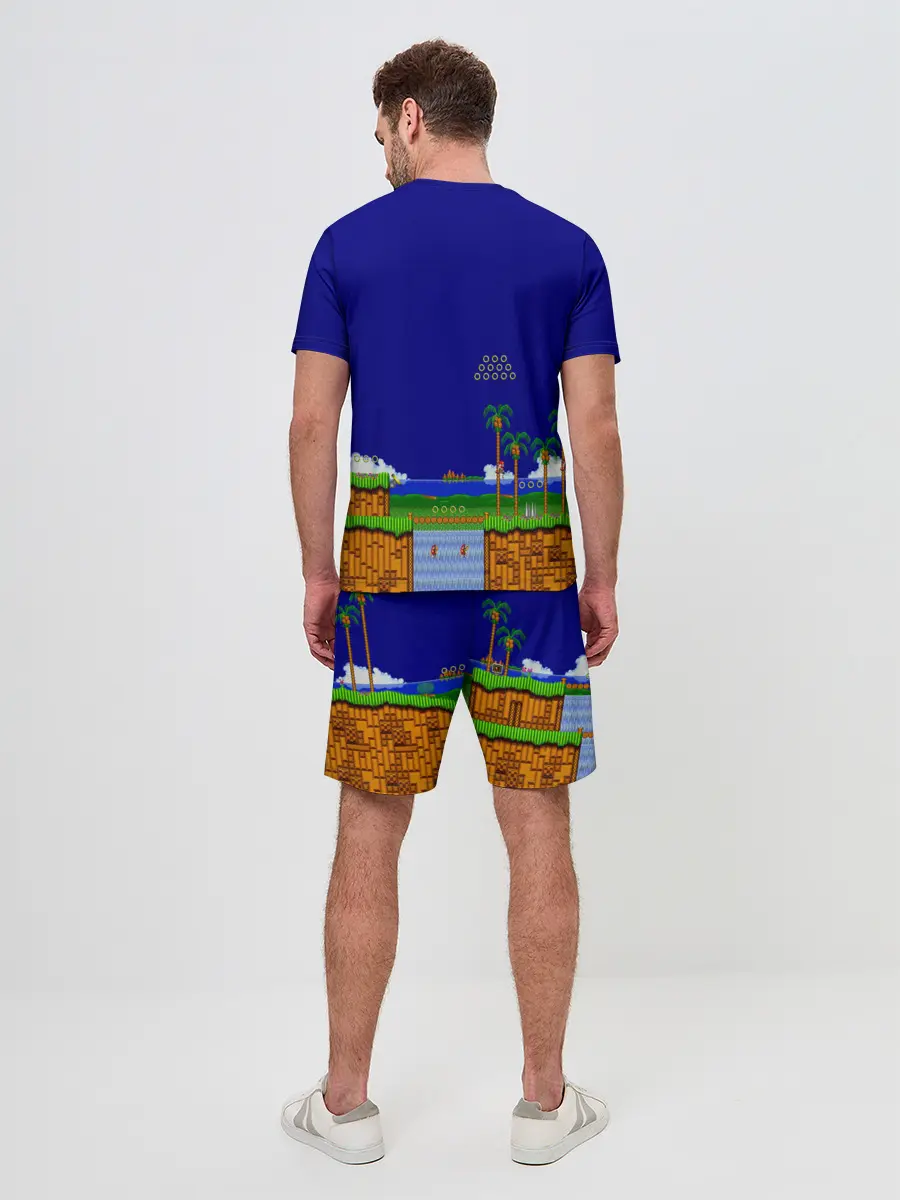 Мужской костюм с шортами / Sonic.