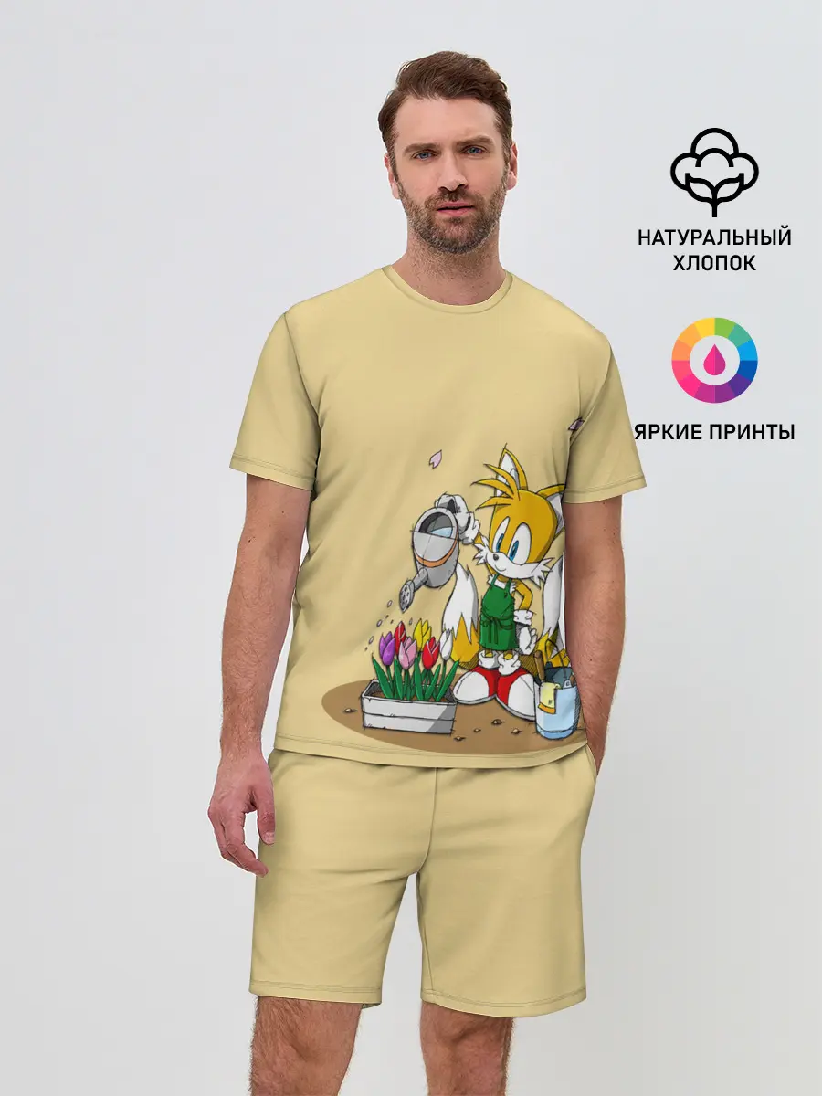 Мужской костюм с шортами / Sonic.